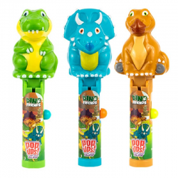 Sucettes Pop ups dino friends - boîte de 12