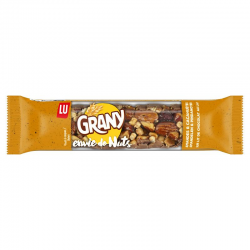 Grany barres Nuts Amandes Cacahuètes LU 35g - boîte de 15