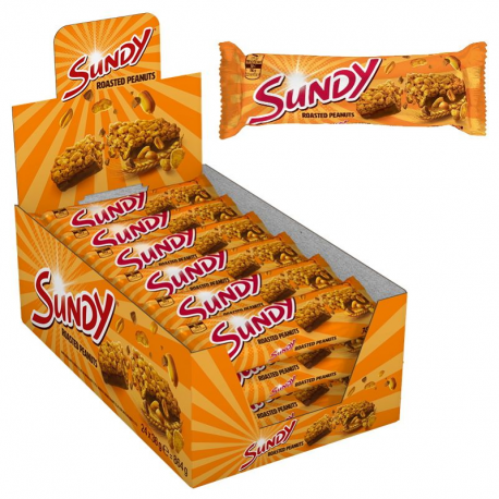 Sundy Peanuts 36g - boîte de 24