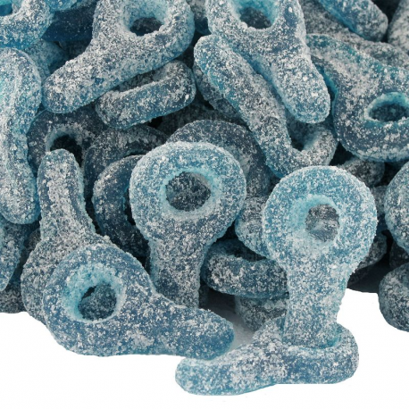 Tétines bleues candies (colorent la langue) - 2kg500