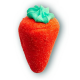 Fraises géantes guimauve meringuée nues 55g - carton de 50