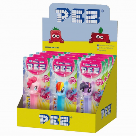 Pez figurine My Little Pony + recharge - le lot de 12