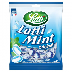 Lutti mint menthe fraîche 100g - 12 sachets