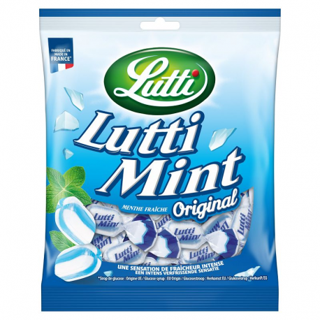 Lutti mint menthe fraîche 100g - 12 sachets