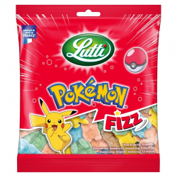 Lutti Pokémon Fizz 100g - 16 sachets