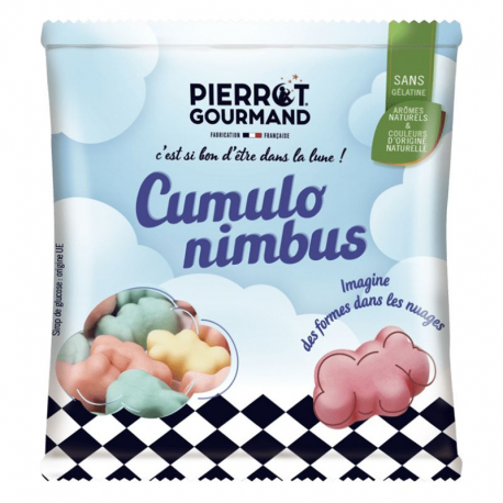 Mini sachets Cumulo Nimbus 22g Pierrot Gourmand - boîte de 12