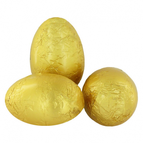 Oeufs surprises en chocolat au lait et blanc 20g - Etui de 3