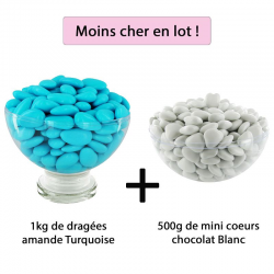 Assortiment de bonbons acidulés Roses et Bleus (900g) - Baby shower et  gender reveal