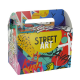Boîte street art - pièce
