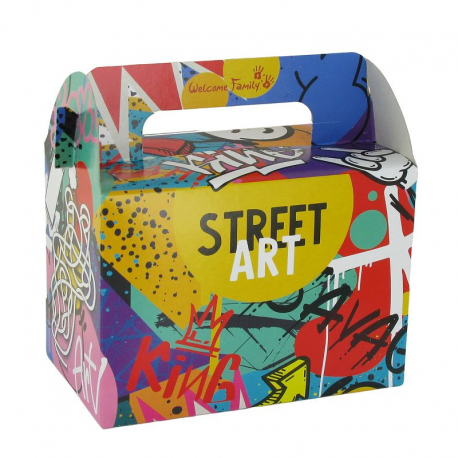 Boîte street art - pièce