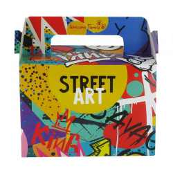 Boîte street art - pièce