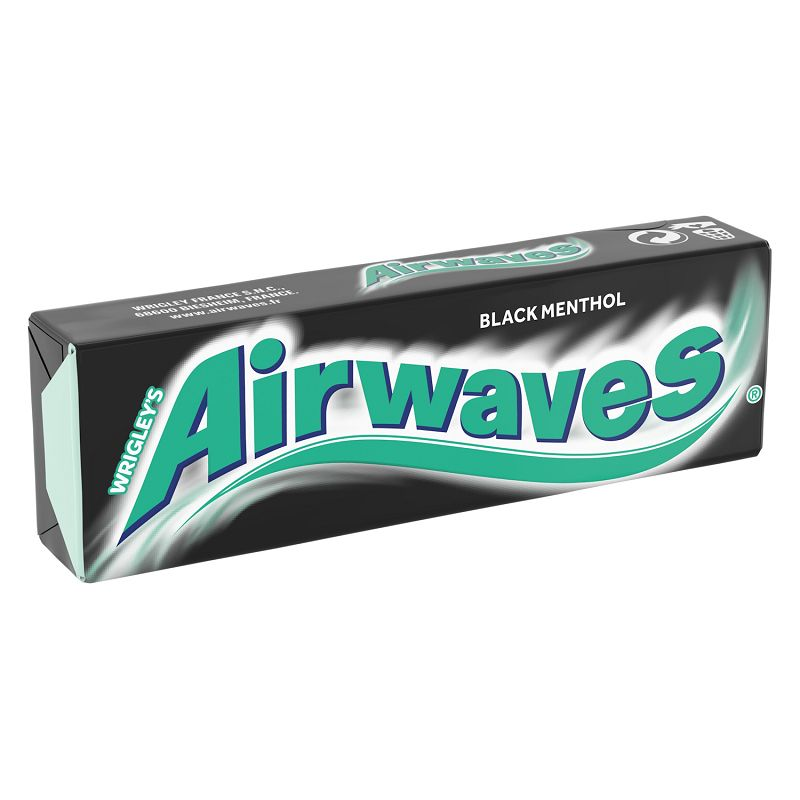 Chewing-gum sans sucres aux goûts menthol et menthe - Airwaves