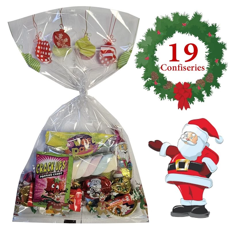 sachet noel crottes aux chocolats (lot de 16 crottes) - Bonbonsetdouceurs