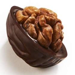 Demi noix chocolat noir praliné - 1kg