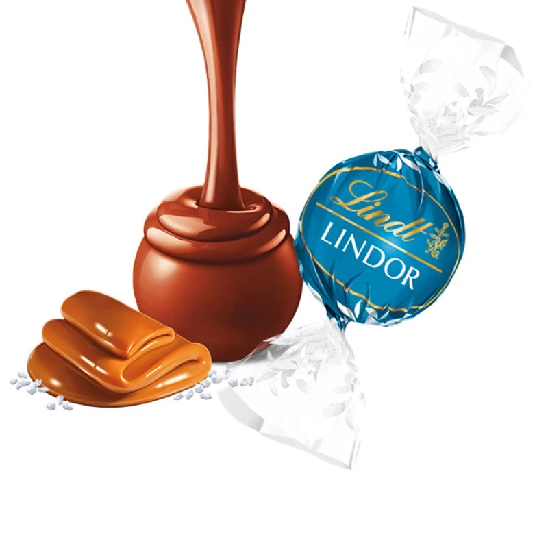 Lindt Lindor boules Salted caramel