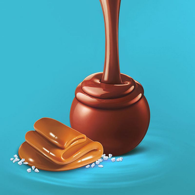 Lindt Chocolats Lindor au Caramel au Beurre Salé, 500 g - Piccantino