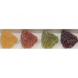 PRECOMMANDE Pâtes de fruits Arbre de Noël 50% fruits - boîte de 2kg
