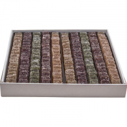 Pâtes de fruits 50% fruits (5 parfums petites tailles) - boîte de 2kg