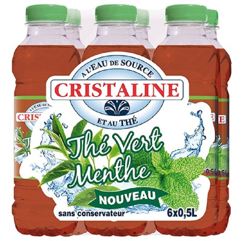 Eau plate Cristaline - CRISTALINE - Pack de 6 bouteilles