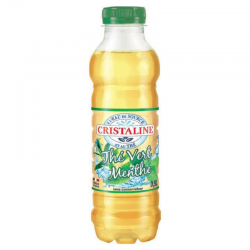 Cristaline thé vert menthe - pack de 24 Pet 50cl