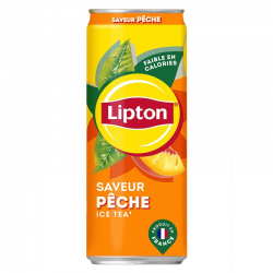 Lipton ice tea pêche 33cl - 24 canettes