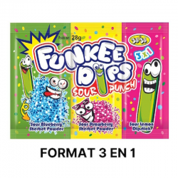 ~Funkee Dips 3en1 - boîte de 24