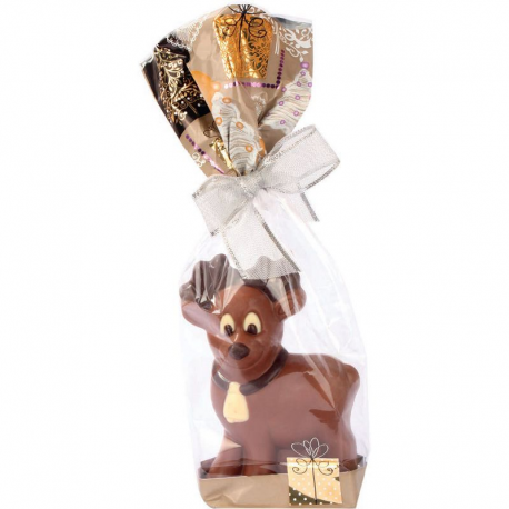 Moulages Rennes chocolat lait 120g 13.5cm - carton de 8
