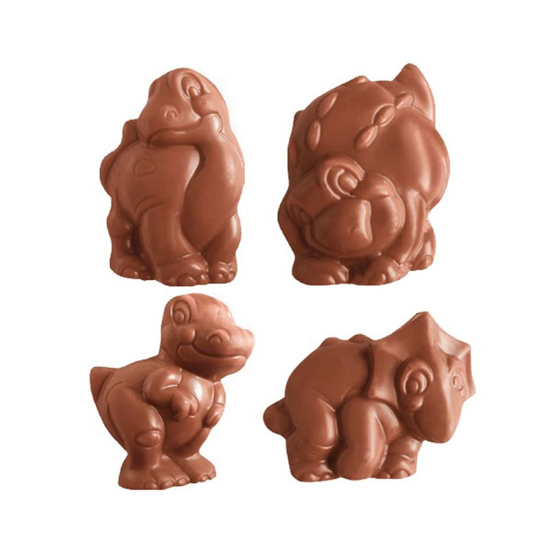 Choco Dino's en chocolat au lait - boîte de 100g