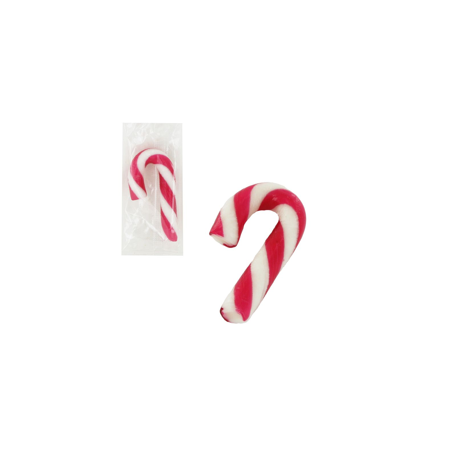 Mini candy canes 4g carton 5kg (1250 pièces)