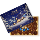 Boîte décor Noël chocolats assortis Lindt - 469g