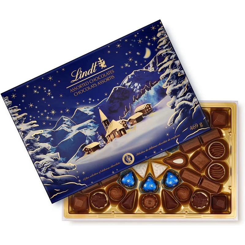 Confiserie de Chocolat Lindt Extra Fins Lait - Coffret 180G