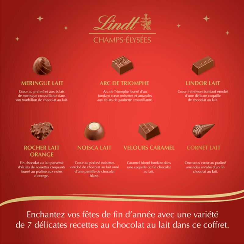Chocolats Champs-Elysées Assortis Lindt