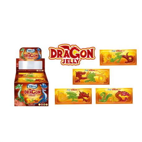 Dragon jelly Bestioles gélifiées - boîte de 22