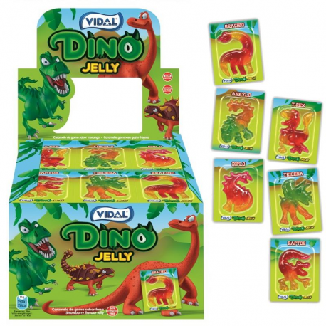 Dino jelly Bestioles gélifiées - boîte de 66