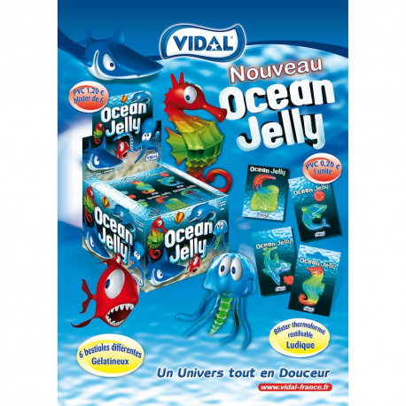Ocean jelly Bestioles gélifiées - boîte de 66