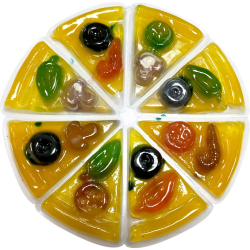 Pizza fantaisie - boîte de 11 (ou 44 double parts)