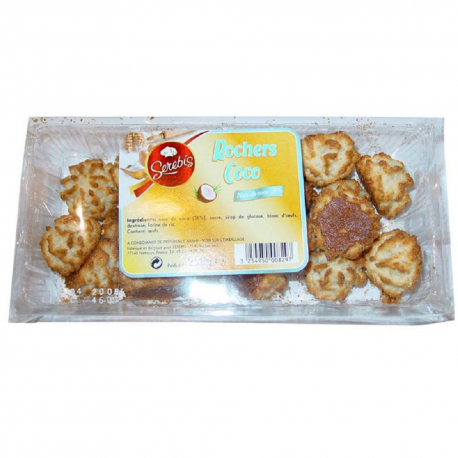 Rocher mini noix de coco 250g - 12 paquets