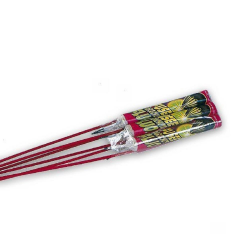 Fusées parachute fluo - sachet de 6