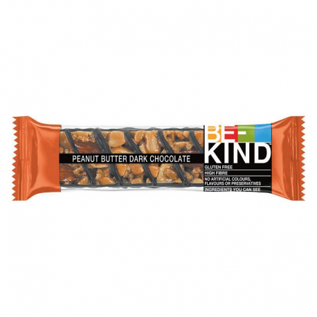 Be-Kind chocolat noir beurre de cacahuètes 40g - boîte de 12