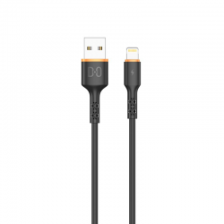 Câble micro USB PVC noir 2m