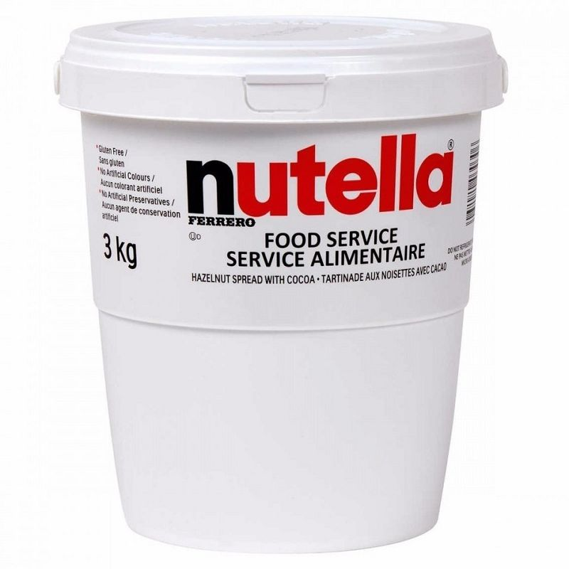 Gros pot de Nutella - pot géant 3kg