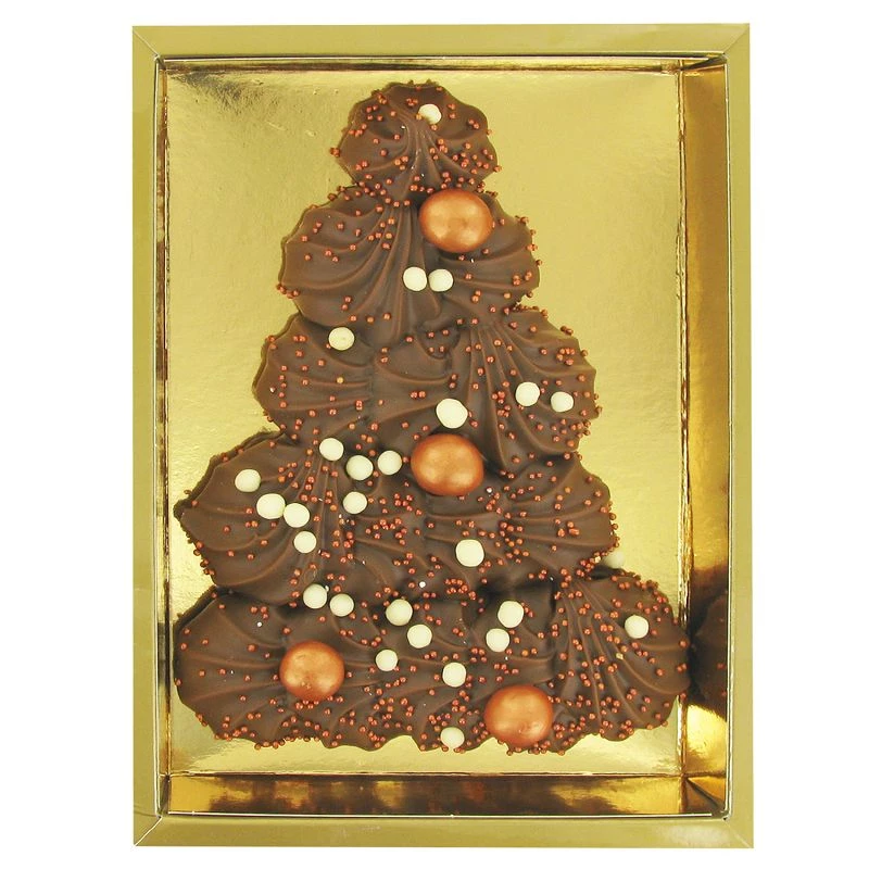 Sachet de figurines de Noël en chocolat sans sucre ajouté 120 g - B