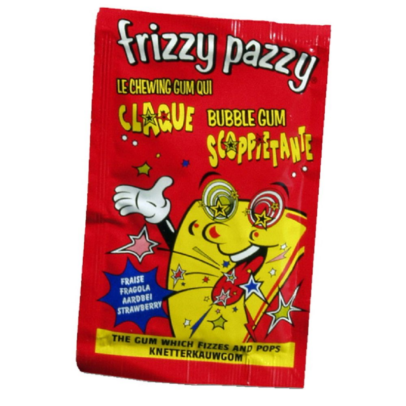 Frizzy pazzy Fraise - boîte de 50 sachets