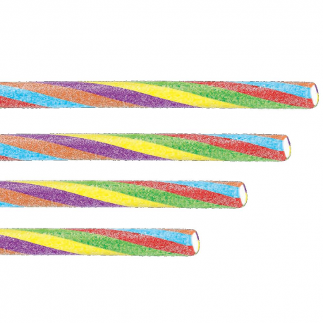 Maxi câbles acides tornado Tutti Frutti 60g - boîte de 100