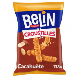 Belin Croustilles Cacahuètes 138g - 24 paquets