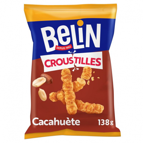 Belin Croustilles Cacahuètes 138g - 24 paquets