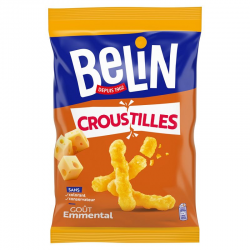 Belin Croustilles Emmental 138g - 24 paquets