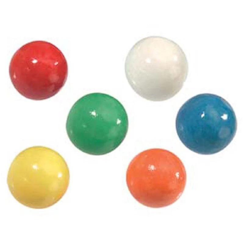 Billes bubble gum multicolores 28mm - vrac 2kg