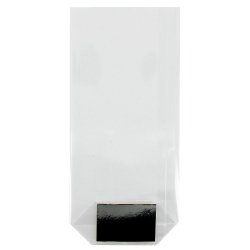 Sachets transparents avec fond carton 120x260mm - 100 pièces
