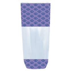 Sachets fond carton Provence BLEU 120x260mm - 100 pièces